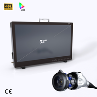 Caméra d'endoscopie médicale portable tout-en-un IKEDA 9132 4K avec moniteur de 32 pouces pour laparoscopie, ORL, gynécologie, urologie, alimentation électrique