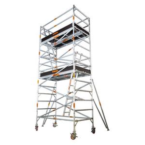 Haute qualité <span class=keywords><strong>2m</strong></span> 4m 6m 10m tours roulantes pliables échafaudage en aluminium pour la construction de bâtiments - Product Image 5