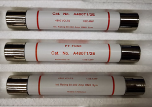 ฟิวส์ A480T5E 4.8KV 5E PT ฟิวส์ทองแดงแรงดันปานกลางสำหรับหม้อแปลงไฟฟ้า พร้อมความสามารถในการตัดวงจรต่ำ - Product Image 2