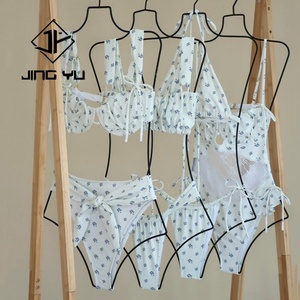 Fabricante de Bikinis, Bikini Micro Estampado de Verano de Alta Calidad, Conjunto de Traje de Baño de Nailon Reciclado Personalizado - Product Image 1