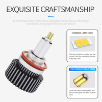Nouvelle ampoule de phare LED 12V AlcantaLED RTS-AUTO-X10 X10 360 degrés pour voitures H4 H1 H3 H11 H7 9005 9006 9012