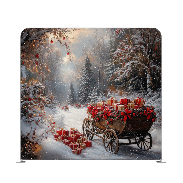 Christmas Backdrop With Fireplace Christmas Photo Backdrop Custom Photobooth Christmas Party Backdrops Stand