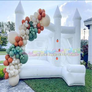 Fête adulte divertissement papillon ballons roses pull gonflable rebond maison mariage château gonflable - Product Image 6