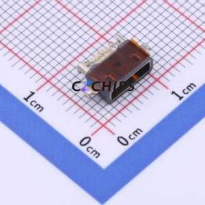 HYCW107-USBD05-108B <b>USB</b> Connector SMD Connector ( Connector Type: <b>Micro</b>-AB )( Gender: Female )( Mounting Type: Sink Board ) - Product Image 1