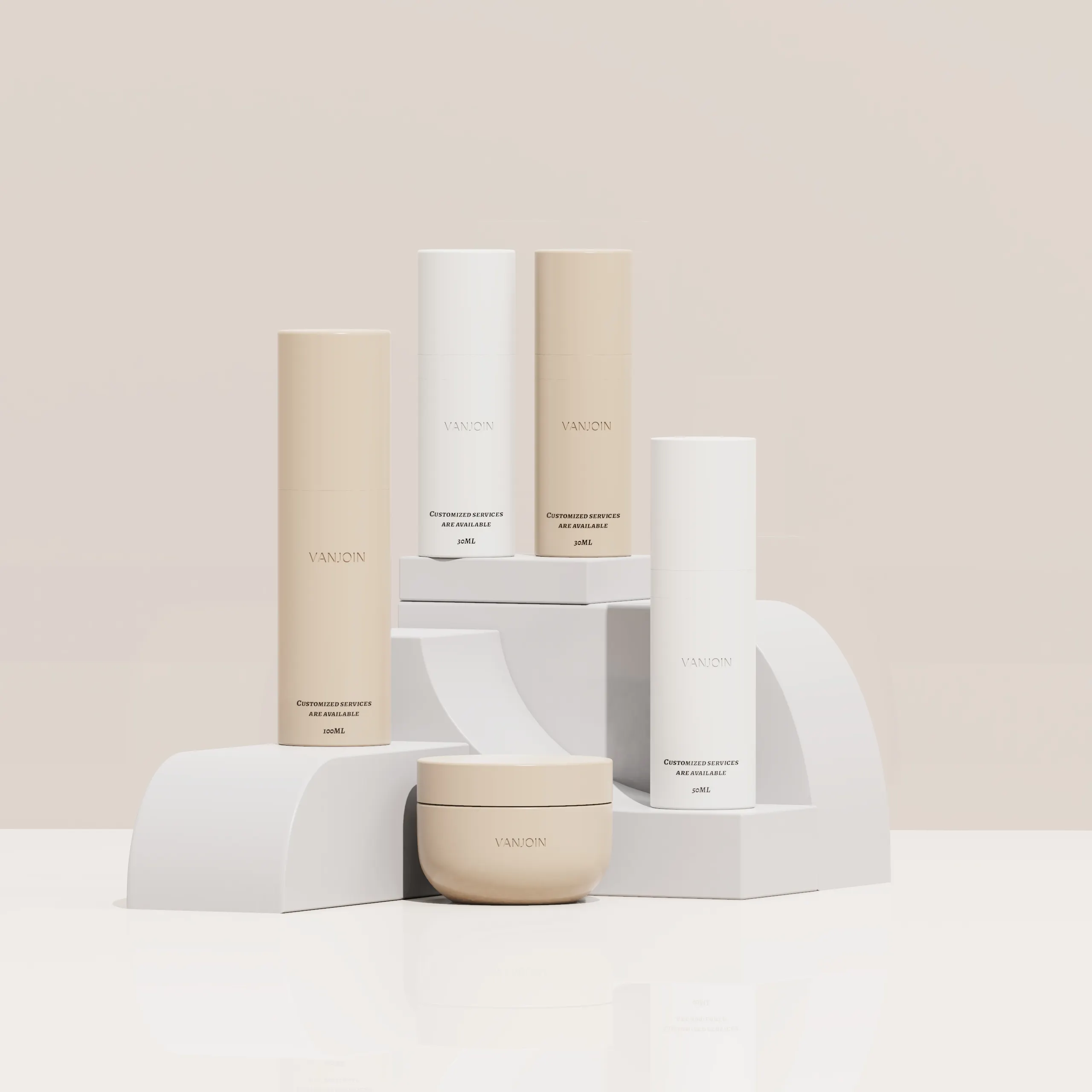 cosmetic packaging cleanser luxury