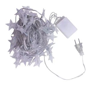 ไฟ LED พลาสติกหลากสี ไฟดาวประดับ สายไฟประดับ ตกแต่งบรรยากาศปีใหม่ คริสต์มาส ตกแต่งห้อง ตกแต่งภายในเทศกาล ตลาดกลางคืน แผงลอย - Product Image 5