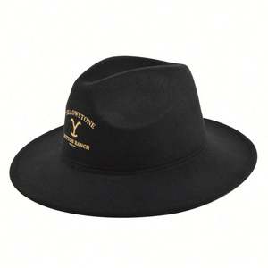 Sombrero Fedora de Ala Ancha con Logotipo Personalizado, Impresión en Serigrafía Ecológica sobre Fieltro de Lana, para Mujer, Nueva Llegada, Moda, Venta al Por Mayor - Product Image 1