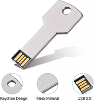 Individuell Gravierter USB2.0/3.0 Wasserfester Metall-USB-Stick Schlüsselanhänger Großhandel Werbe-Firmengeschenk 16GB