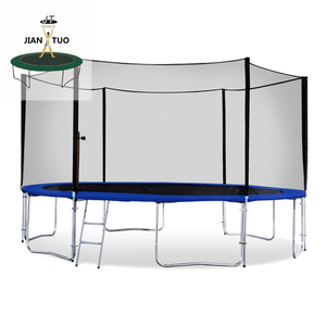 Jiantuo thể thao vòng lớn 12ft <span class=keywords><strong>13ft</strong></span> 14ft 15ft <span class=keywords><strong>Trampoline</strong></span> với lưới an toàn và thang - Product Image 1