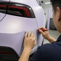Film de protection de peinture automobile (PPF) personnalisé en gros avec logo, film de changement de couleur, film mat effet ciel étoilé pour voitures de luxe