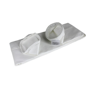 ถุงกรองฝุ่นอุตสาหกรรมแบบกำหนดเอง ผ้าใยโพลีเอสเตอร์เคลือบ PTFE แบบเจาะเข็ม กันน้ำ กันน้ำมัน ป้องกันไฟฟ้าสถิต - Product Image 1