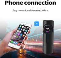 Mini Dash Cam Met Wifi Voor Auto 1080P Fhd 170 Groothoek Lens Auto Rijden Recorder Met G-sensor Loop Opname Parking Monitor
