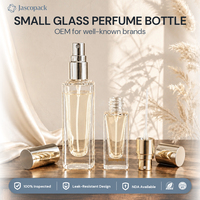 Flacon de parfum rectangulaire en verre pressurisé de 10 ml, vide, 4 couleurs, rechargeable, mini flacon de parfum de 20 ml avec étiquette
