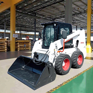 חם מכירה של גלגלים נסיעה-על החלקה מטלטש מטעין גבוהה יעילות רב תכליתית 6 טון מדורג עומס קל לתפעול ציוד - Product Image 6