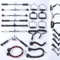 Accessoire de machine à câble robuste pour tractions verticales, tractions horizontales, rame, entraînement des bras, biceps, triceps, presse – Accessoires de câble de gym