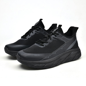 Nouvelles Chaussures de Sport Respirantes en Maille Unie pour Hommes, Collection Printemps 2023 – Baskets Légères et Tendance à Semelle Souple pour l'Extérieur (Modèle Transfrontalier) - Product Image 5
