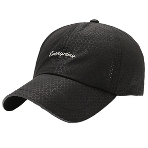 Baseball <b>Cap</b> Unisex Outdoor Sun Protection 6-Panel Adjustable Thin Breathable Mesh <b>Quick</b>-<b>Dry</b> Sports Running Hat Alphanumeric - Product Image 1