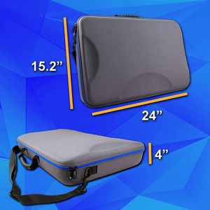 Funda de viaje para controlador de DJ, Compatible con Hercules <span class=keywords><strong>Inpulse</strong></span> <span class=keywords><strong>500</strong></span>, estuche de transporte con correa de hombro y Abs de impacto - Product Image 4