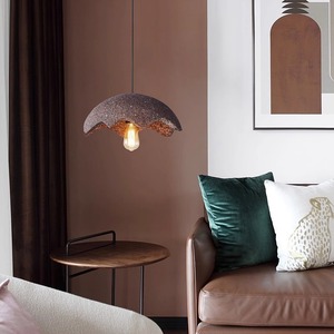 Japanese Wabi-Sabi Style Cream-Colored Chandelier Original HomeStay <b>Lighting</b> Fixture for Dining Tea Table Clothing Store - Product Image 6