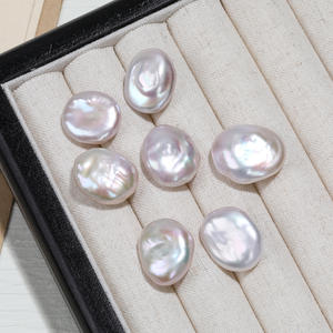 Perlas Sueltas Barrocas de Cuatro Estrellas al por Mayor, Forma de Botón, Luz Intensa, Agua Dulce Natural, Piedras en Bruto para Joyería DIY - Product Image 4