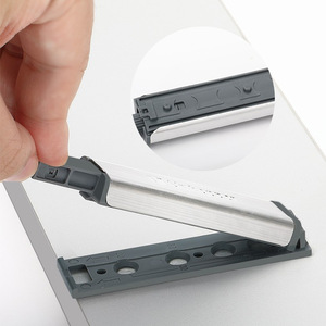 Adjustable Door <b>Catch</b> Aluminum Alloy Concealed Cabinet Door <b>Spring</b> Switch For Wardrobes And Closets - Product Image 2