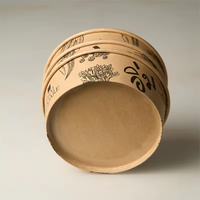 Bols jetables en kraft recyclé compostable pour la préparation des repas, contenants pour salades/soupes, écologiques, pour la restauration, les sucettes et les hamburgers