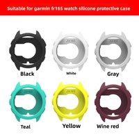 Étui de protection souple en silicone pour montre connectée Garmin Forerunner 165