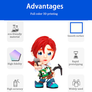 نموذج عيون بلاستيكي من الراتنج متعدد الألوان للطباعة ثلاثية الأبعاد من مصنع في الصين من مصنع المعدات الأصلي مصنوع بالكامل متعدد الألوان مصنوع من مادة بولي جيت للطباعة ثلاثية الأبعاد - Product Image 5