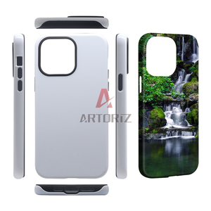 PC + TPU 2 trong 1 trống thăng hoa trường hợp tráng trường hợp thăng hoa máy cho <span class=keywords><strong>Iphone</strong></span> 16 15Pro cho Samsung S23 siêu cho pixel 8pro - Product Image 6
