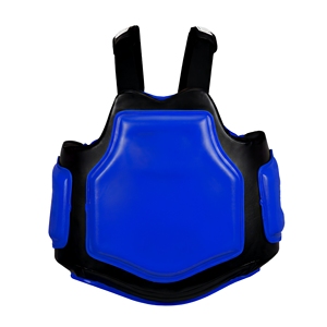 Protège-corps de boxe bleu personnalisé |   Protège-poitrine réglable pour la boxe, le MMA, le Muay Thai et l'entraînement en arts martiaux - Product Image 2