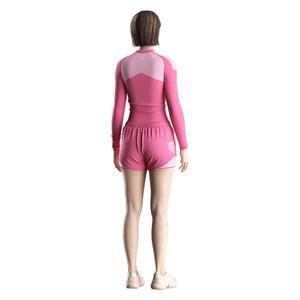 Conjunto de MMA para Mujer, Camiseta de Compresión para Contorno Corporal y Pantalones Cortos de Doble Capa para Lucha, Absorben el Sudor y Brindan Soporte Muscular - Product Image 6