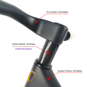 Cadres de vélo à pousser en <span class=keywords><strong>carbone</strong></span> SOARROCS, vélo pour bébé, enfant, mini vélo d'apprentissage, vélo d'équilibre personnalisé en gros, 12 pouces - Product Image 6