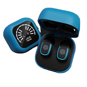 Sterero-Auriculares inalámbricos <span class=keywords><strong>Bluetooth</strong></span> 5,0 con luz Led, audífonos inalámbricos impermeables para teléfonos móviles - Product Image 1