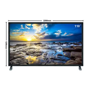 Smart Led Tv Full Hd 17 24 pouces 32 pouces 40 pouces 65 pouces 3d Noir USB OEM Article Salle de bain Couleur Support Signa Télévision Entrée VGA