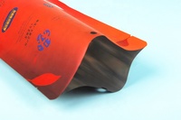 Sachet Doypack en plastique à fond plat avec finition UV mate pour emballage alimentaire de bonbons, noix et fruits secs