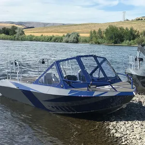 Kinocean Mini 16ft/17ft Jet Ski bateau de pêche et de chasse avec planche de lancer arrière à vendre