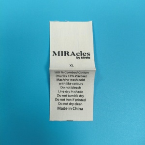 <span class=keywords><strong>ป้าย</strong></span>ผ้าฝ้ายคุณภาพสูง <span class=keywords><strong>ป้าย</strong></span><span class=keywords><strong>เสื้อผ้า</strong></span>แบบกำหนดเอง <span class=keywords><strong>สัญลักษณ์</strong></span>การดูแลรักษาผ้า <span class=keywords><strong>ป้าย</strong></span>ผ้าซาตินพิมพ์ลาย - Product Image 5