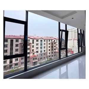 Fenêtre à battant horizontale industrielle moderne <span class=keywords><strong>en</strong></span> acier inoxydable, haute ventilation, cadre <span class=keywords><strong>en</strong></span> aluminium, pour projet, chambre et maison - Product Image 3