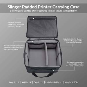 กระเป๋าใส่เครื่องพิมพ์พกพา Phomemo M832 แบบมีซิป ใช้ได้กับรุ่น M832/M834/M835 มีตัวอย่างฟรีให้ทดลองใช้ - Product Image 5