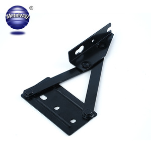 Bản Lề Nội Thất Bằng Kim Loại, Bản Lề Gấp Cho Giường Sofa, Giường Sofa, Phần Cứng Điều Chỉnh Được, Màu Đen - Product Image 6