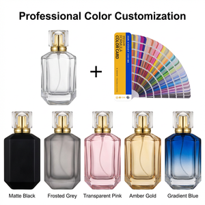Compra de etiquetas adhesivas personalizadas, 30ml, 50ml, 100ml, cubierta de botella de Perfume de vidrio, cuentagotas de vidrio de lujo vacío, caja de botella de Spray para cosméticos - Product Image 5