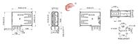 Conector USB 3.0 Hembra de Inserción Lateral, Carcasa de Hierro, Montaje en PCB de Cobre, Crimpado, Pegamento Blanco PBT, Pie K DIP, Venta Directa de Fábrica