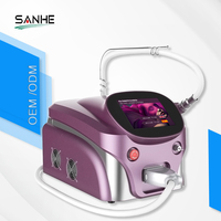 Machine laser picoseconde portable Sanhe Beauty pour l'élimination des pigments et des tatouages, prise UK/EU/US