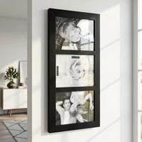 Cadres d'images en bois faits à la main pour la peinture et la décoration murale, design moderne
