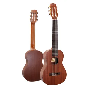 Chinesische Fabrik benutzer definierte Ukulele Gitarre 28 Zoll 6-saitige Gitarre Ukulele Saiten instrument