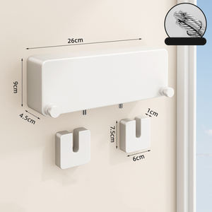 Tendedero Telescópico <span class=keywords><strong>de</strong></span> Doble Línea SANIPRO, Tendedero <span class=keywords><strong>de</strong></span> Balcón, Resistente, <span class=keywords><strong>Extensible</strong></span>, para Colgar <span class=keywords><strong>Ropa</strong></span> en la Pared - Product Image 6