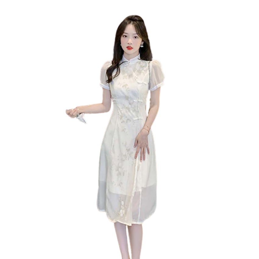 sachin and babi light blue dress Flattering Your Figure: How to Dress for Your Hourglass Shape main image 0