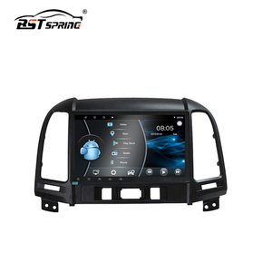 Bosstar <span class=keywords><strong>Android</strong></span> Car DVD đài phát thanh tự động <span class=keywords><strong>GPS</strong></span> navigation Stereo Player cho Hyundai Santa Fe 2005-2012 - Product Image 1