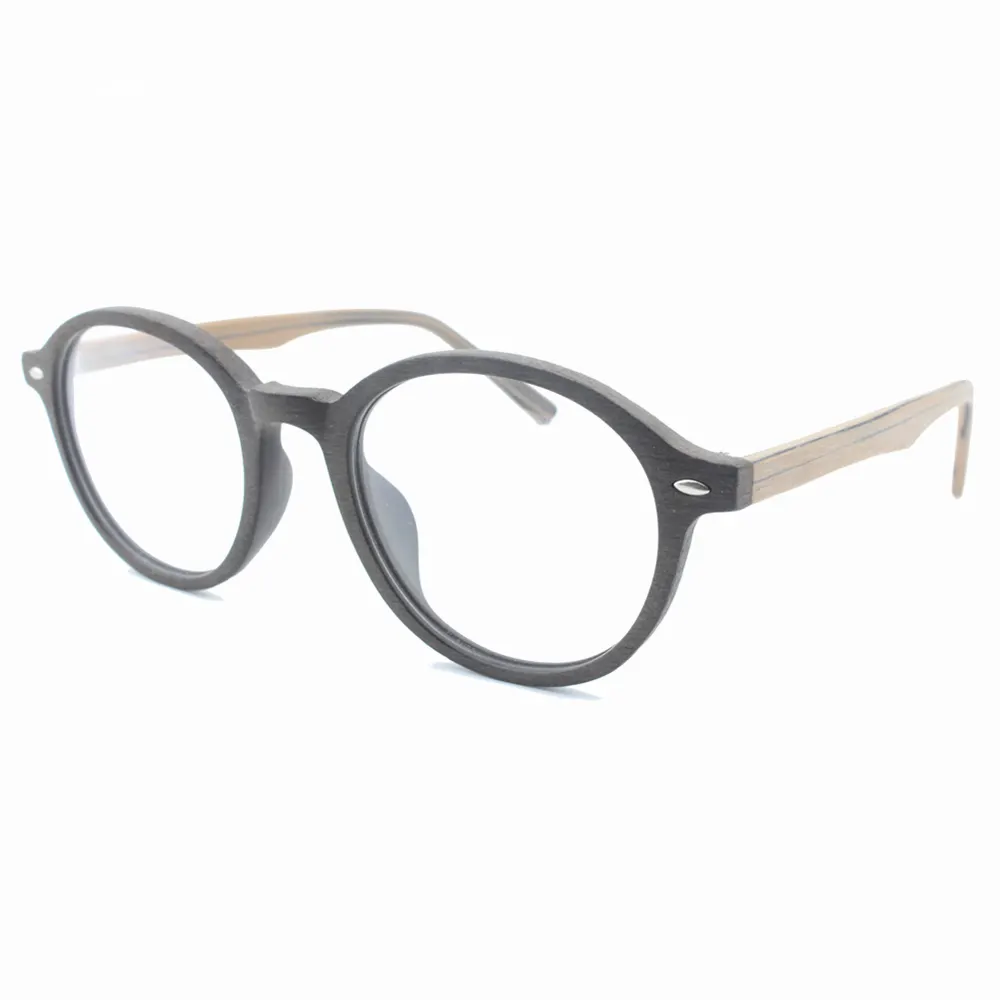 Vintage Acetate Metal Frame Classic Prescription glasses with Lenses Spectacle Frames Eyeglasses