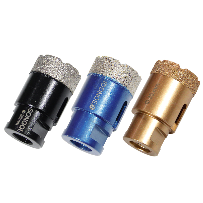 M14 Thread Vacuum Brazed Diamond Core